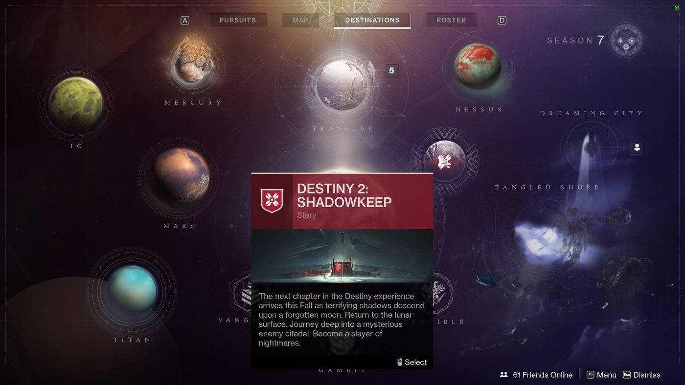 Bungie Unveils Big Destiny 2 Shift With Shadowkeep Expansion Wallpaper