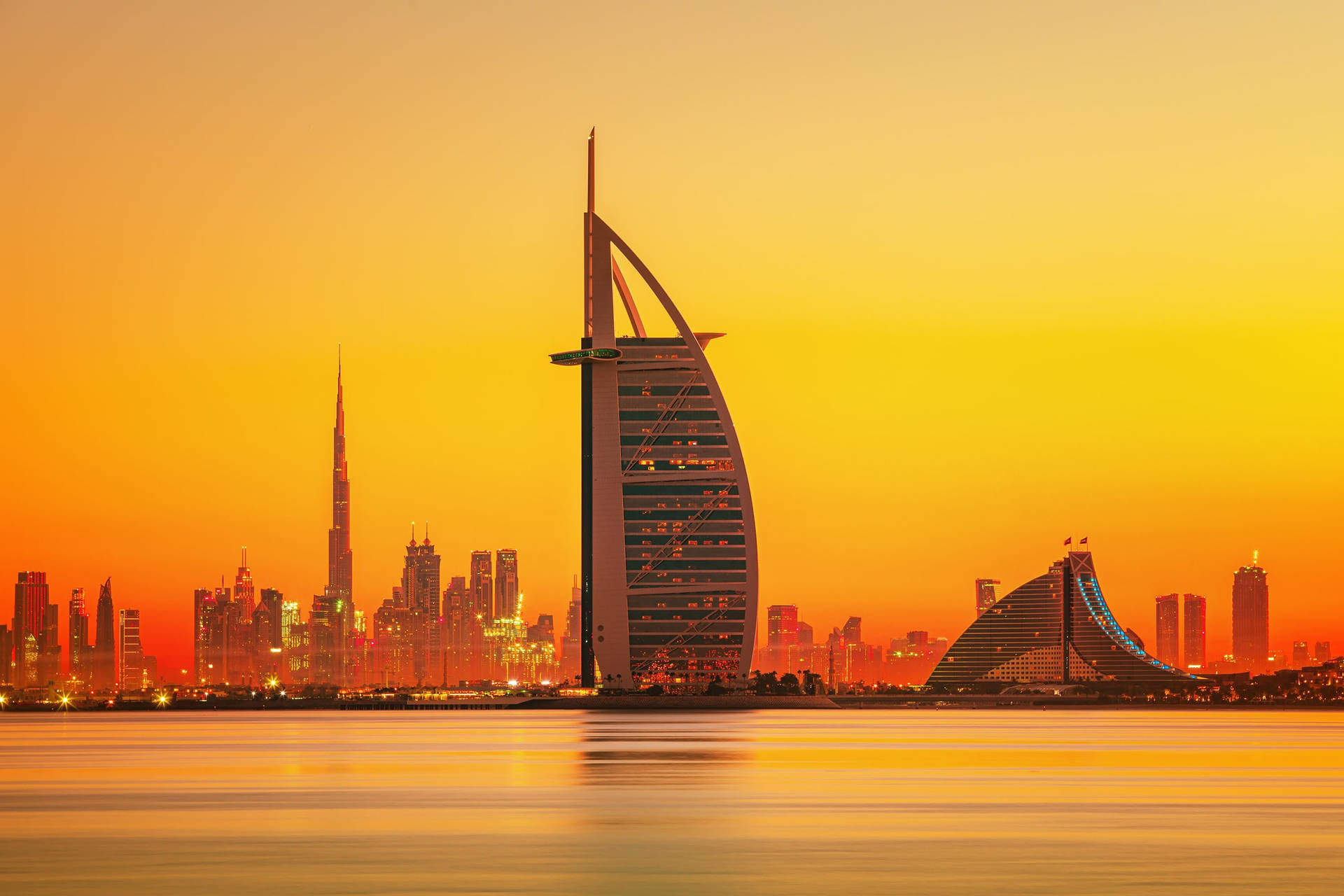 Burj Al Arab In The Uae Wallpaper