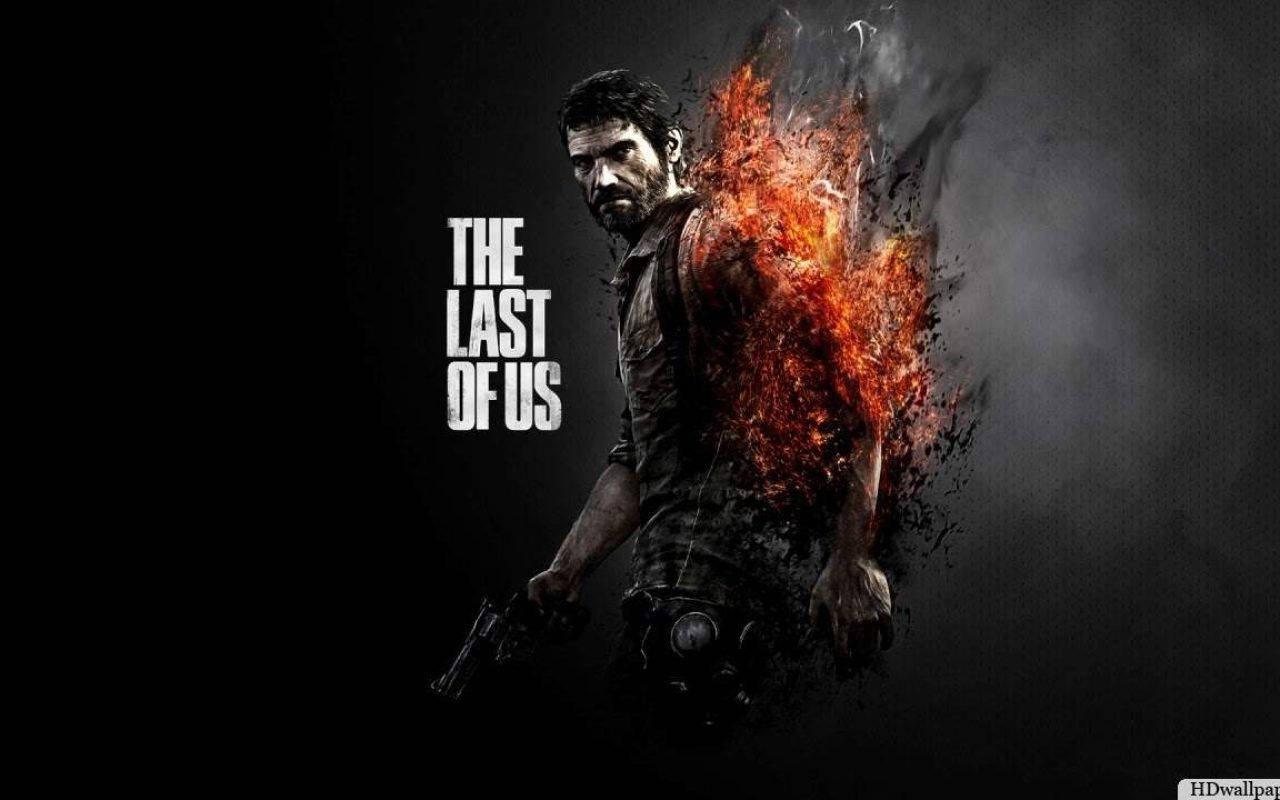 Burning Joel The Last Of Us Wallpaper