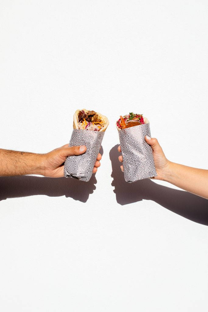 Burrito Maze Wrap Wallpaper