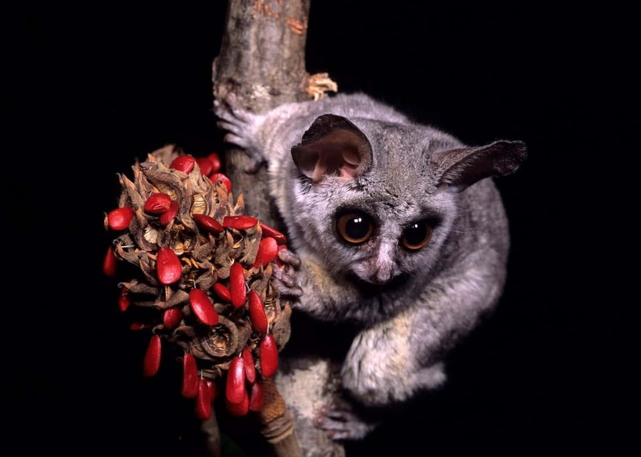 Bush_ Baby_ With_ Magnolia_ Pods.jpg Wallpaper