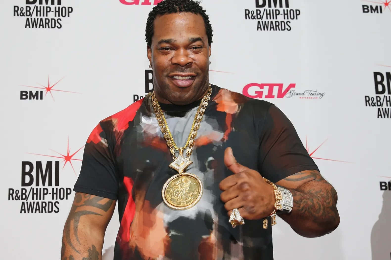 Busta Rhymesat B M I Awards Wallpaper