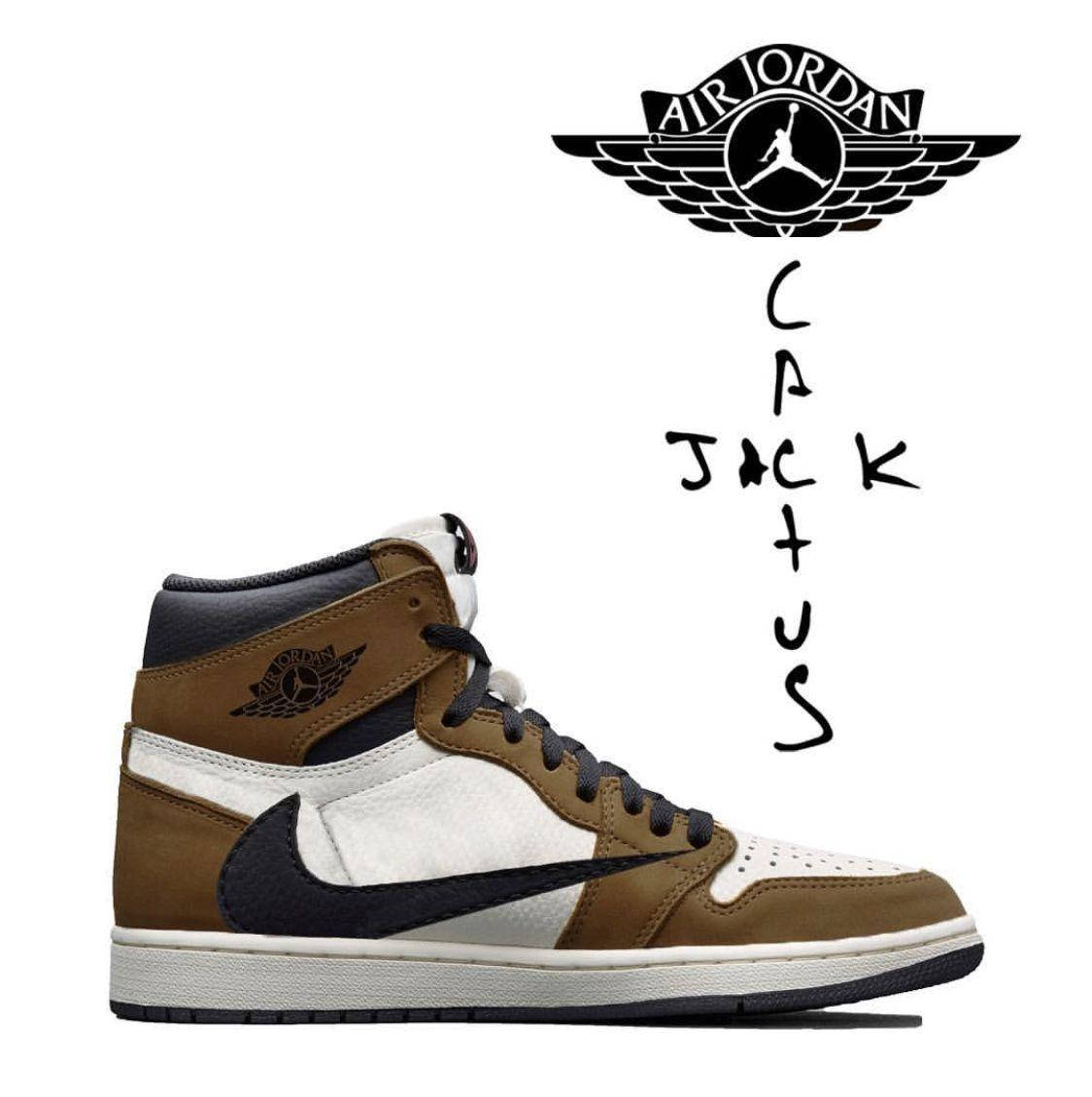 Cactus Jack Travis Scott Air Jordan Logo Wallpaper