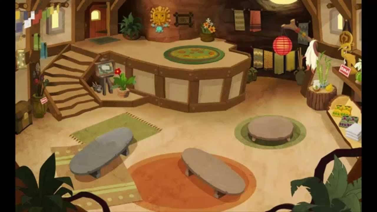 Cafe Scene In Animal Jam Wallpaper