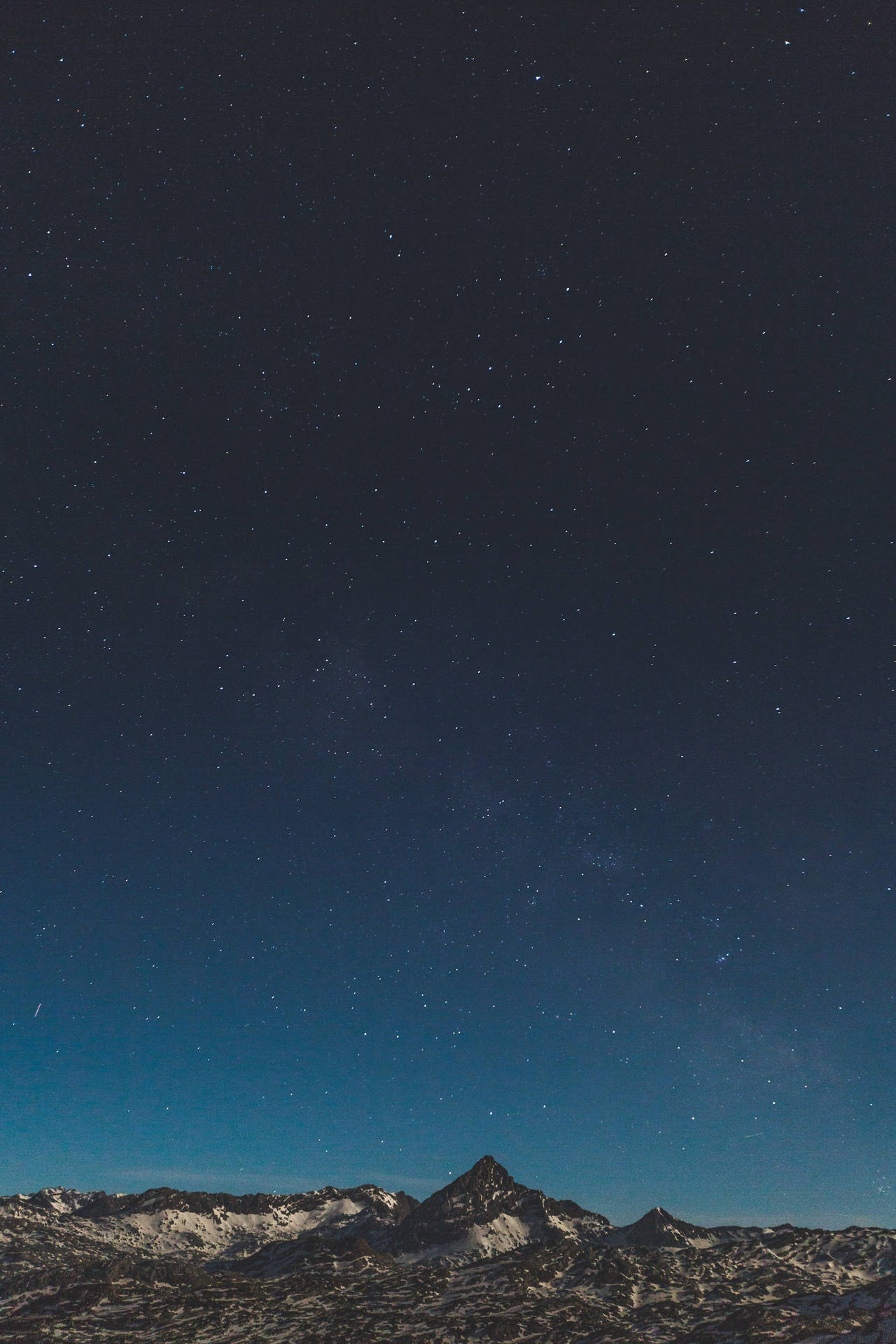 Calm Starry Night Sky Wallpaper