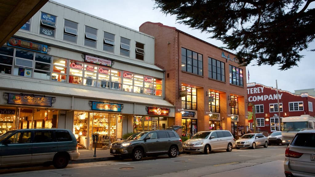 Cannery Row Street With Cars Wallpaper