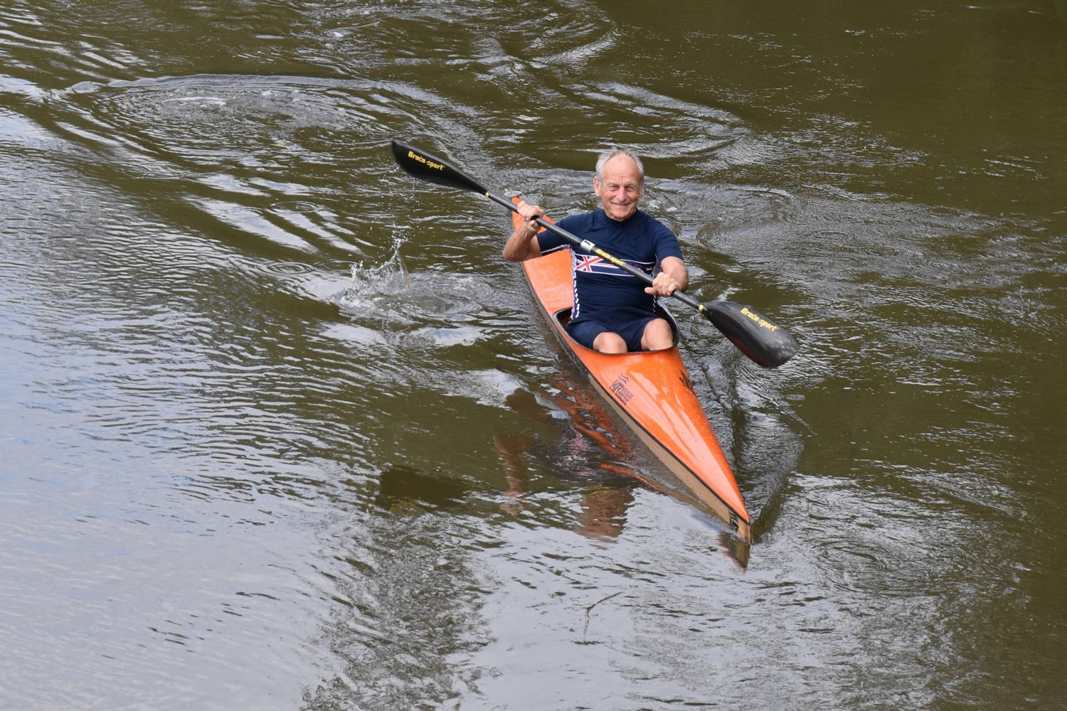 Canoeing Old Man Wallpaper