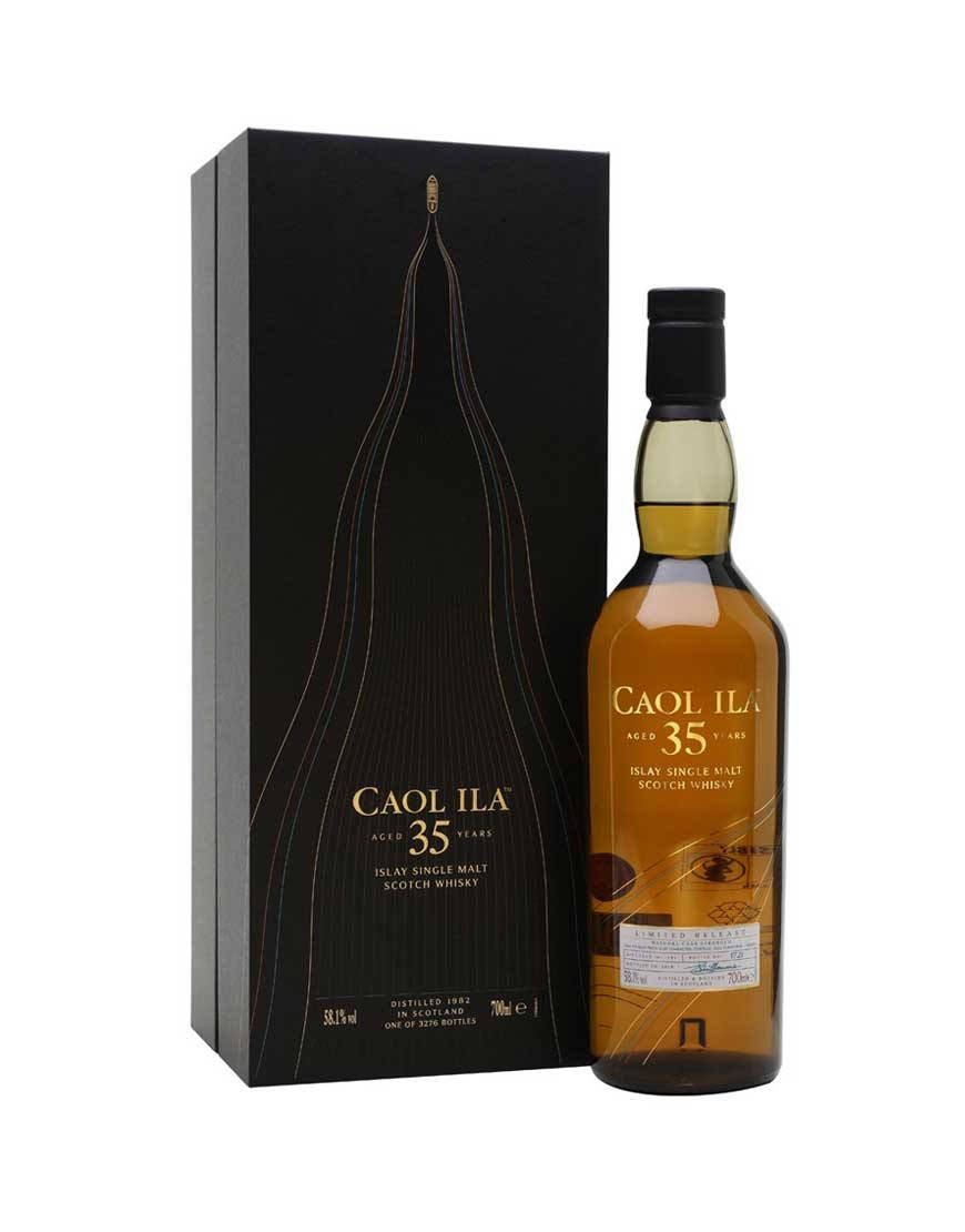 Caol Ila 35 Years Whiskey Wallpaper