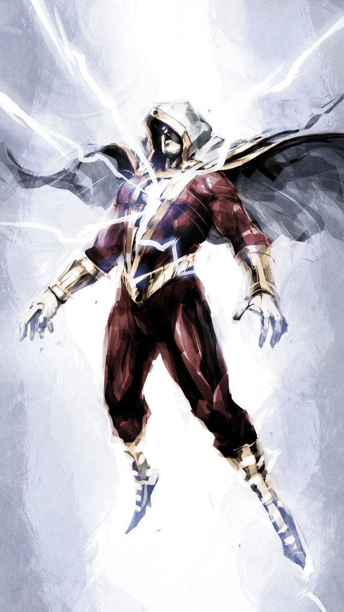 Captain Thunder Shazam Wallpaper