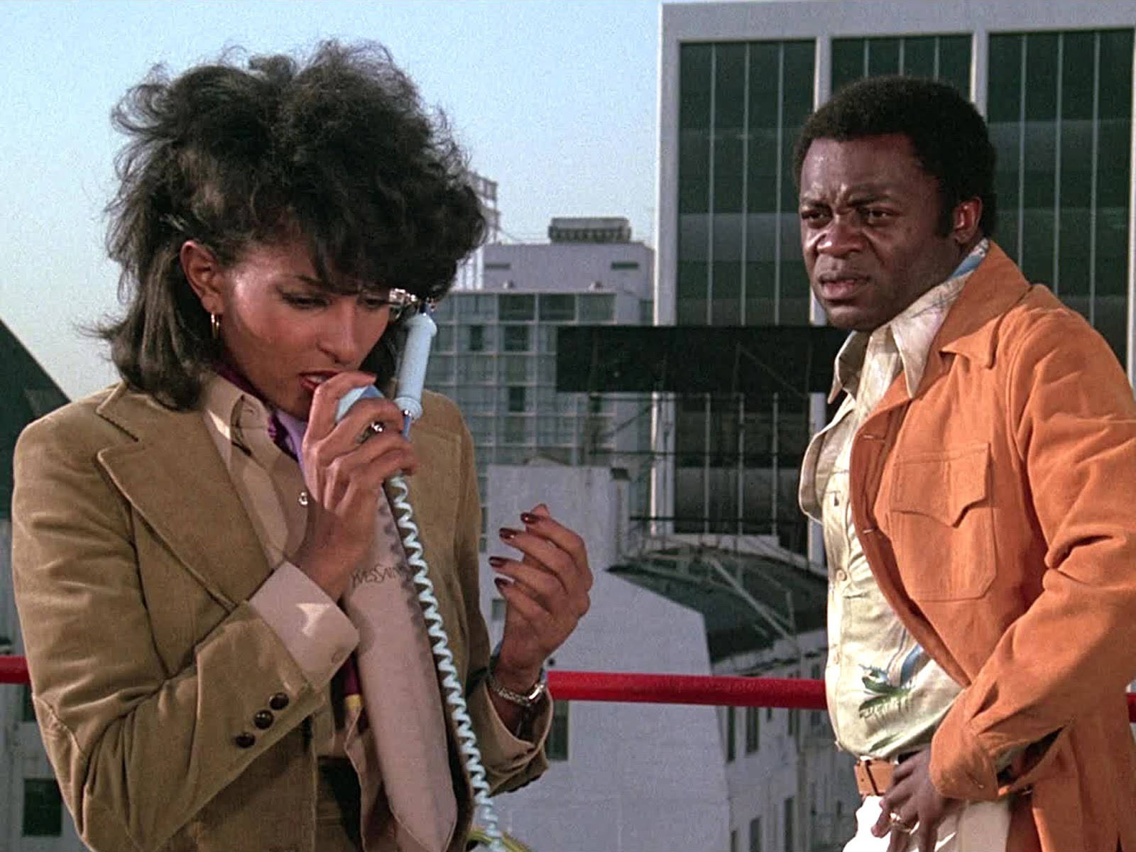 Caption: American Actor Yaphet Kotto In A Scene From 'friday Foster'. Wallpaper