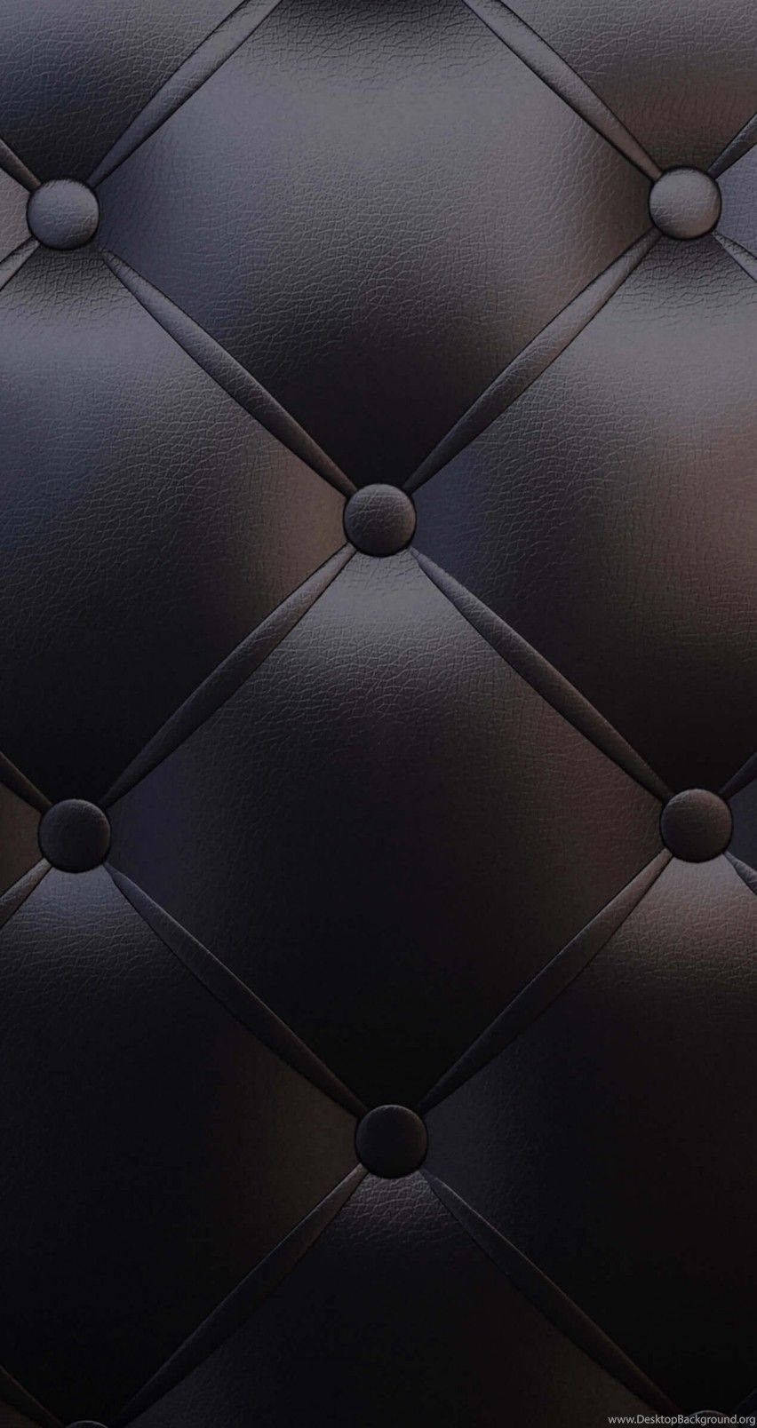 Caption: Black Leather Diamond Pattern Iphone Wallpaper Wallpaper