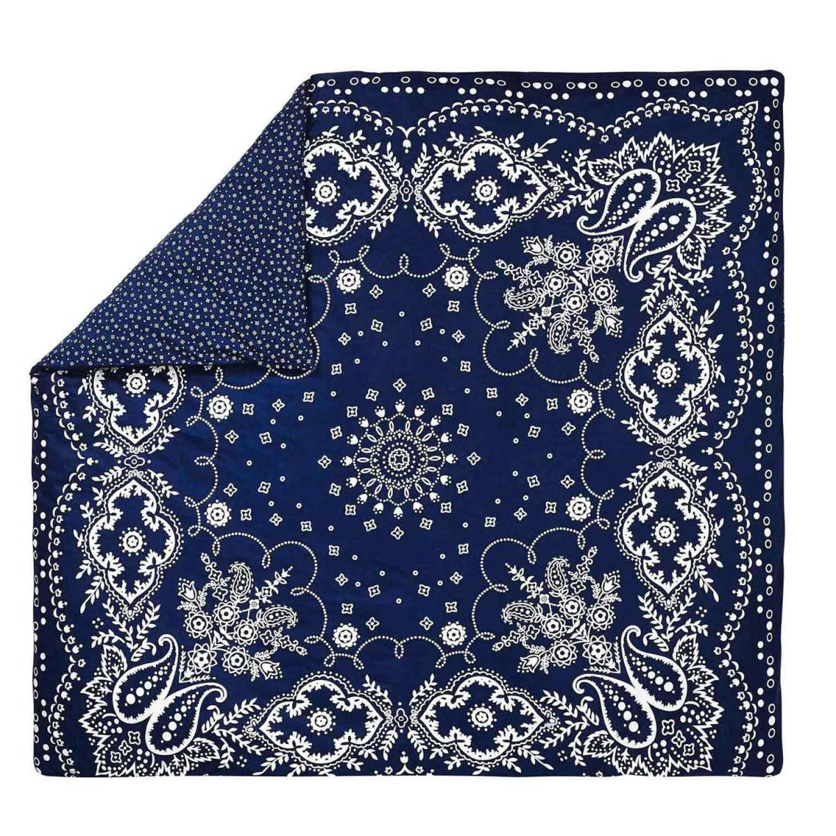 Caption: Dark Blue Bandana - Elegance In Simplicity Wallpaper