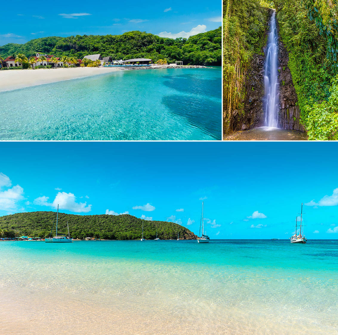 Caption: Diverse Beauty Of St Vincent And The Grenadines Wallpaper