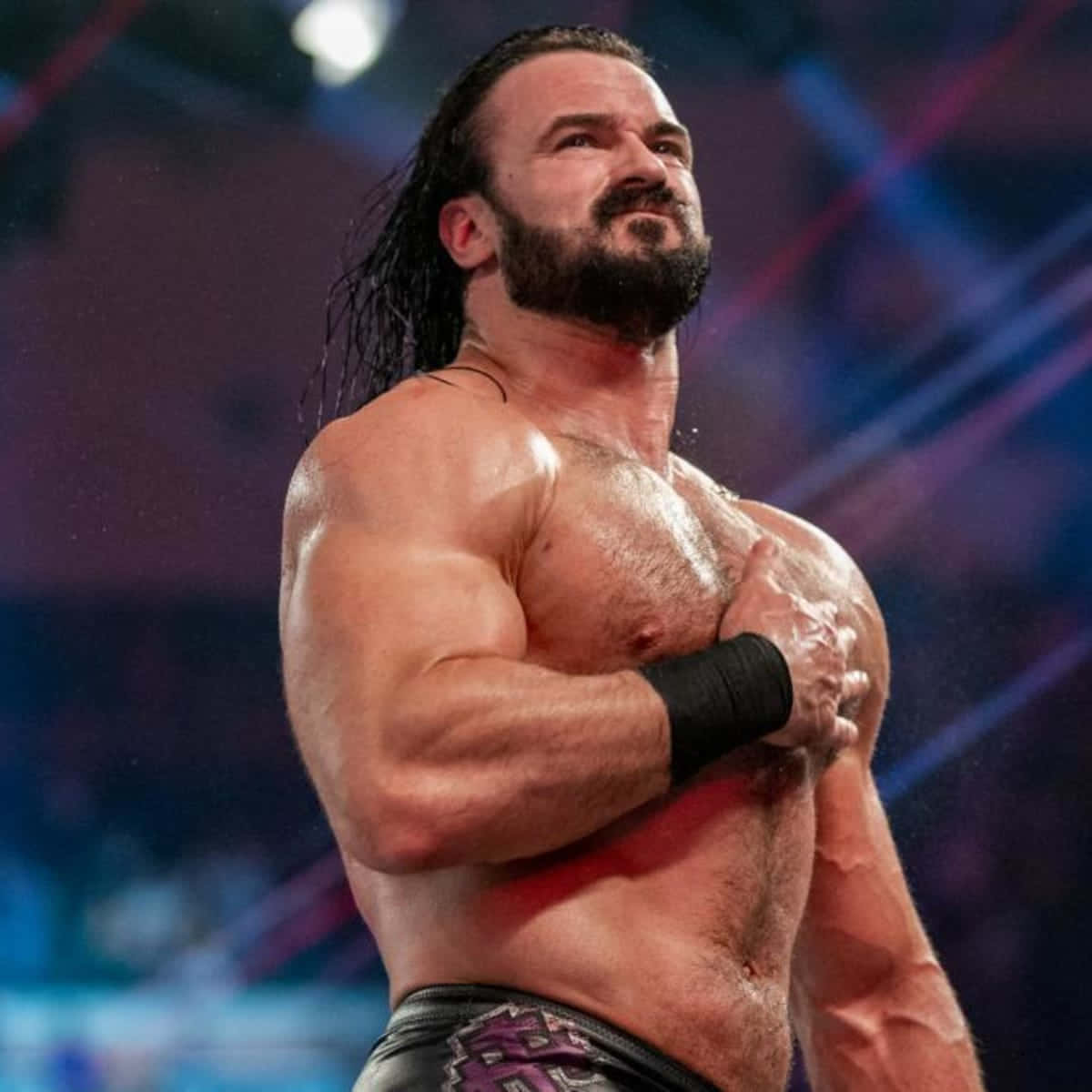 Caption: Drew Mcintyre: Dominance In Wwe Wallpaper