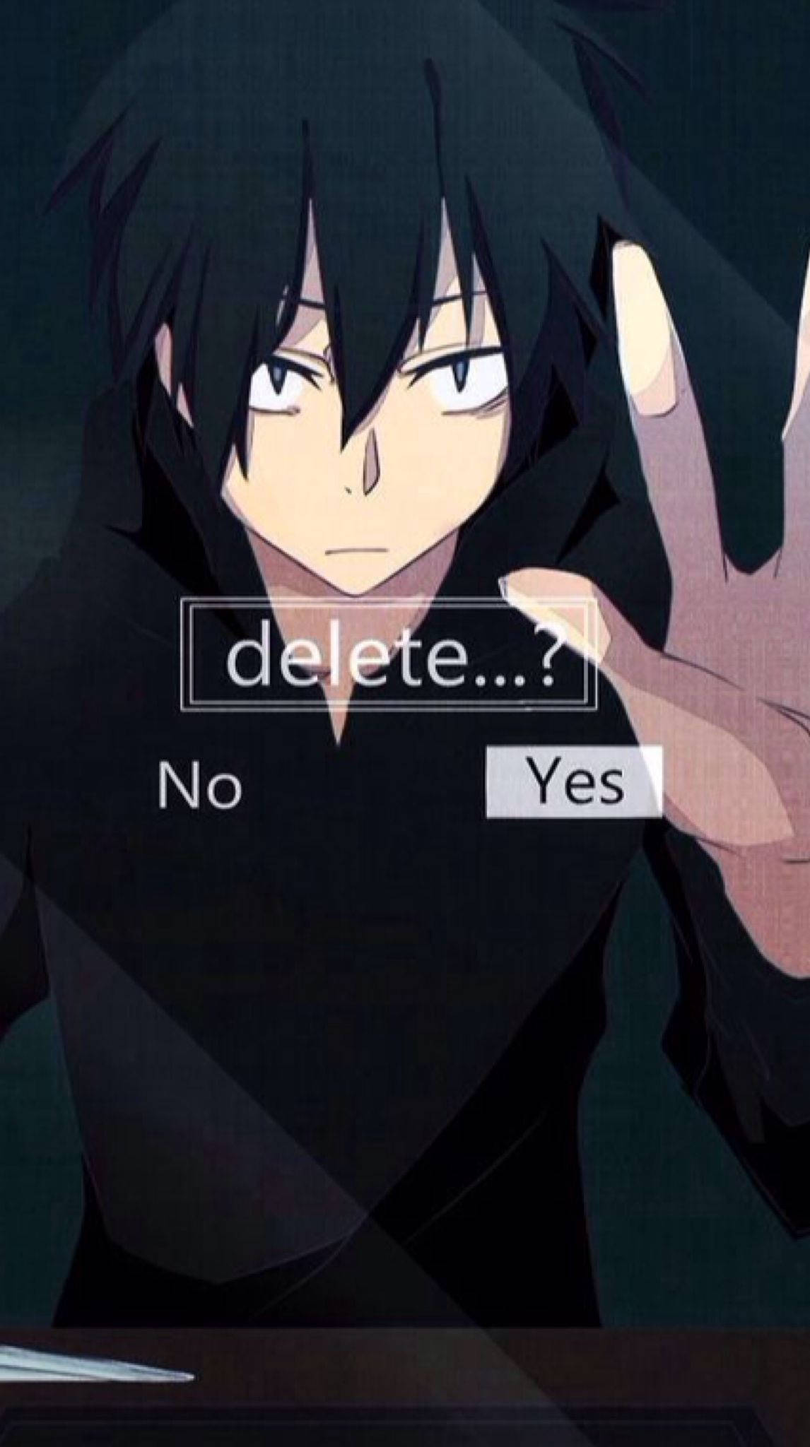 Caption: Dynamic Anime Lock Screen Featuring Hachiman Hikigaya Wallpaper