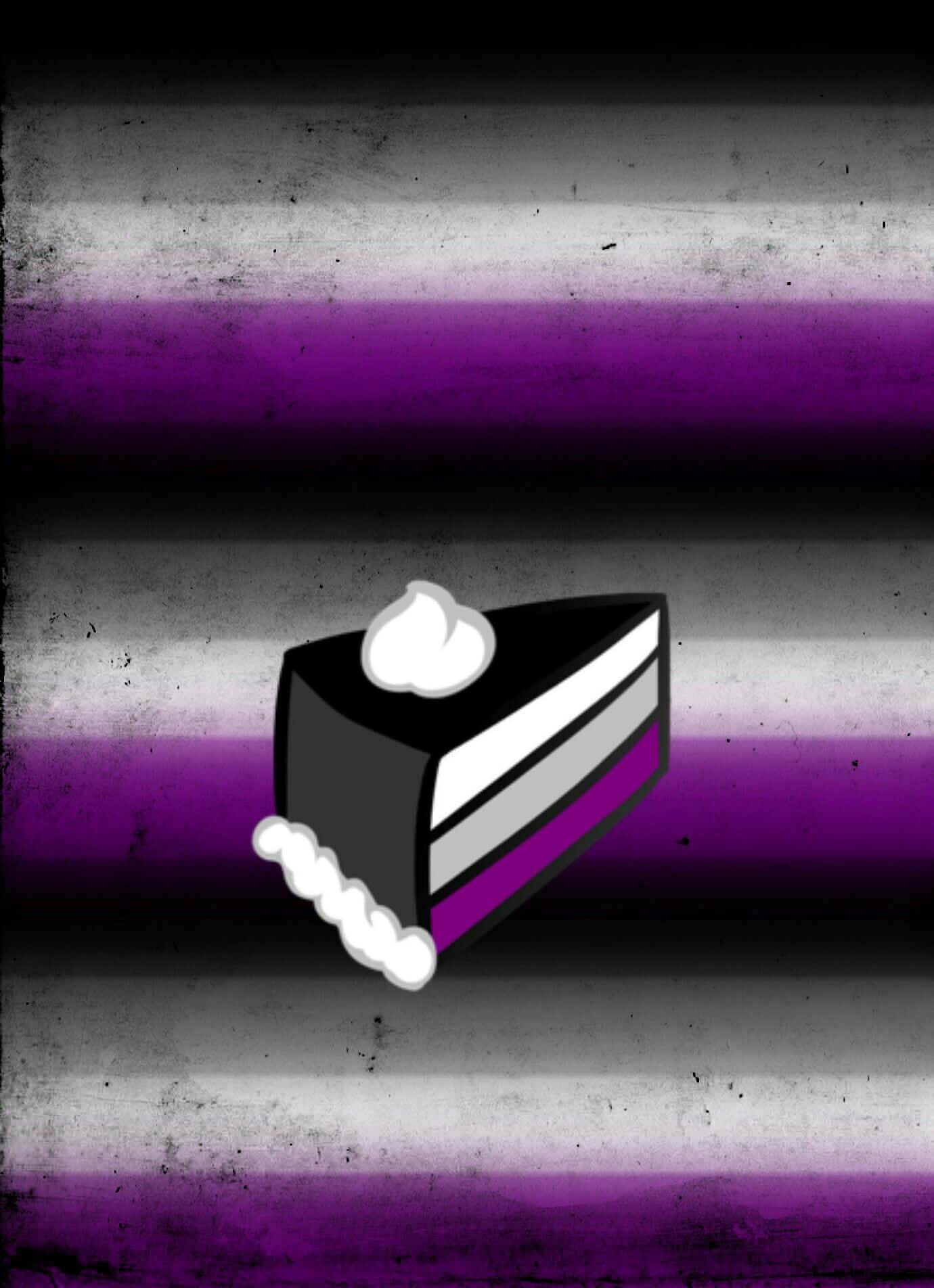 Caption: Embrace Diversity: Asexual Identity Wallpaper