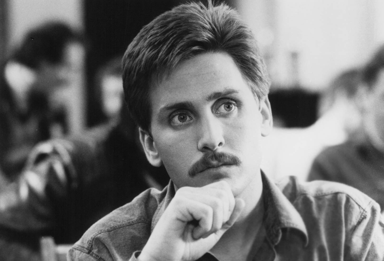 Caption: Emilio Estevez As Bill Reimers In The Movie Stakeout Wallpaper