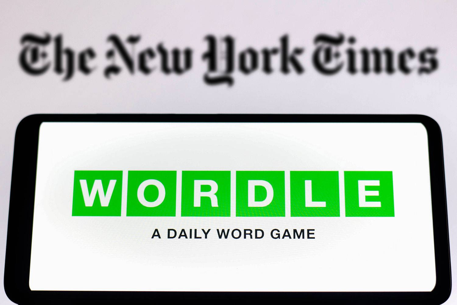 Caption: Engaging Wordle Game By The New York Times Wallpaper