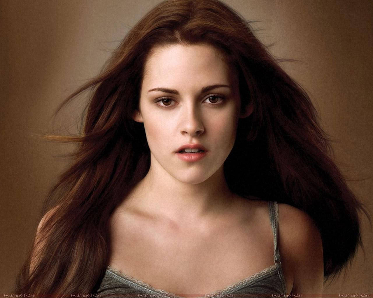 Caption: Kristen Stewart - Hollywood's Dazzling Star Wallpaper