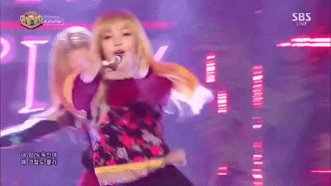 Caption: Lisa Of Blackpink Rocking Her Incredible Dance Moves. Wallpaper