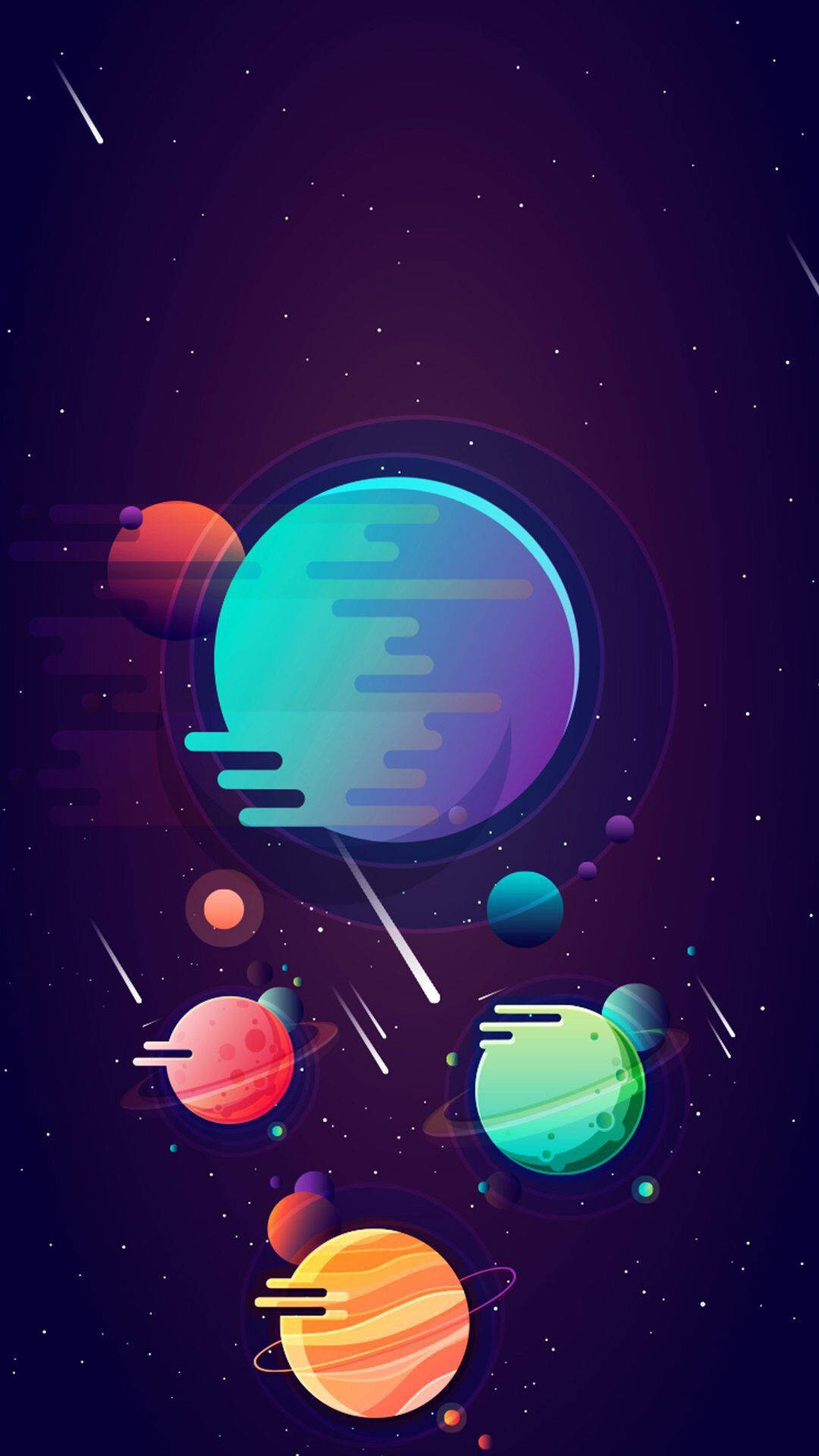 Solar System Vector Wallpapers Hd Desktop And Mobile Backgrounds