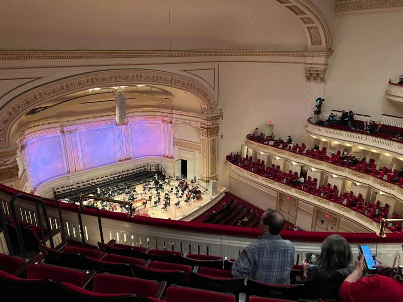 Caption: Stunning Twilight At Carnegie Hall Wallpaper