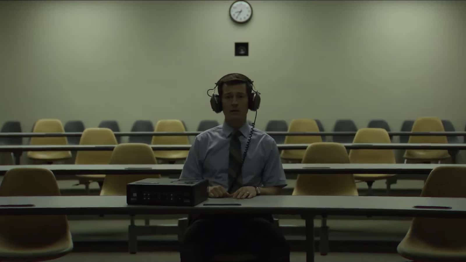 Caption: Unforgettable Scenes From The Mindhunter Series Wallpaper