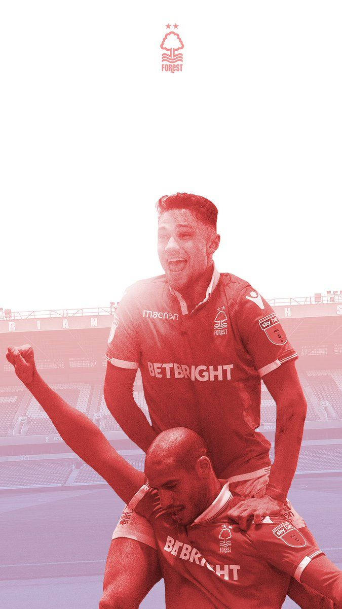 Caption: Victory March Of The Nottingham Forest Fc Wallpaper