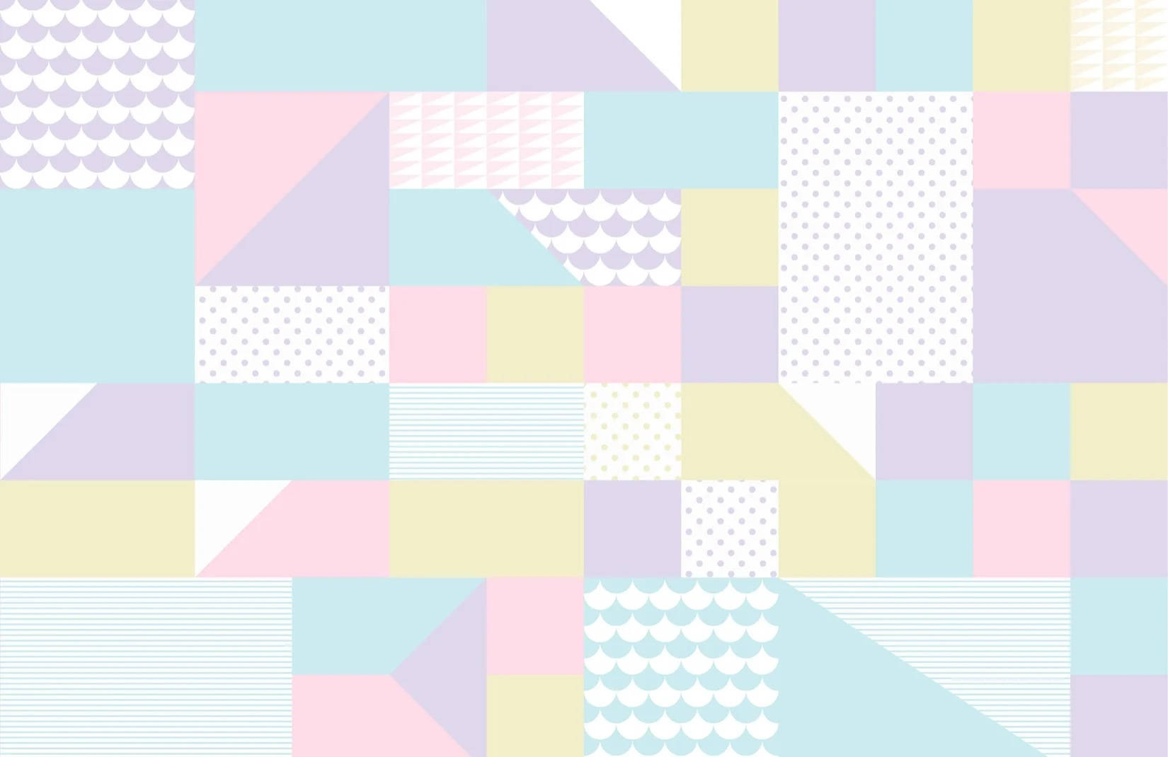 Captivating Artistry In Geometric Abstract Pastel Colors Wallpaper