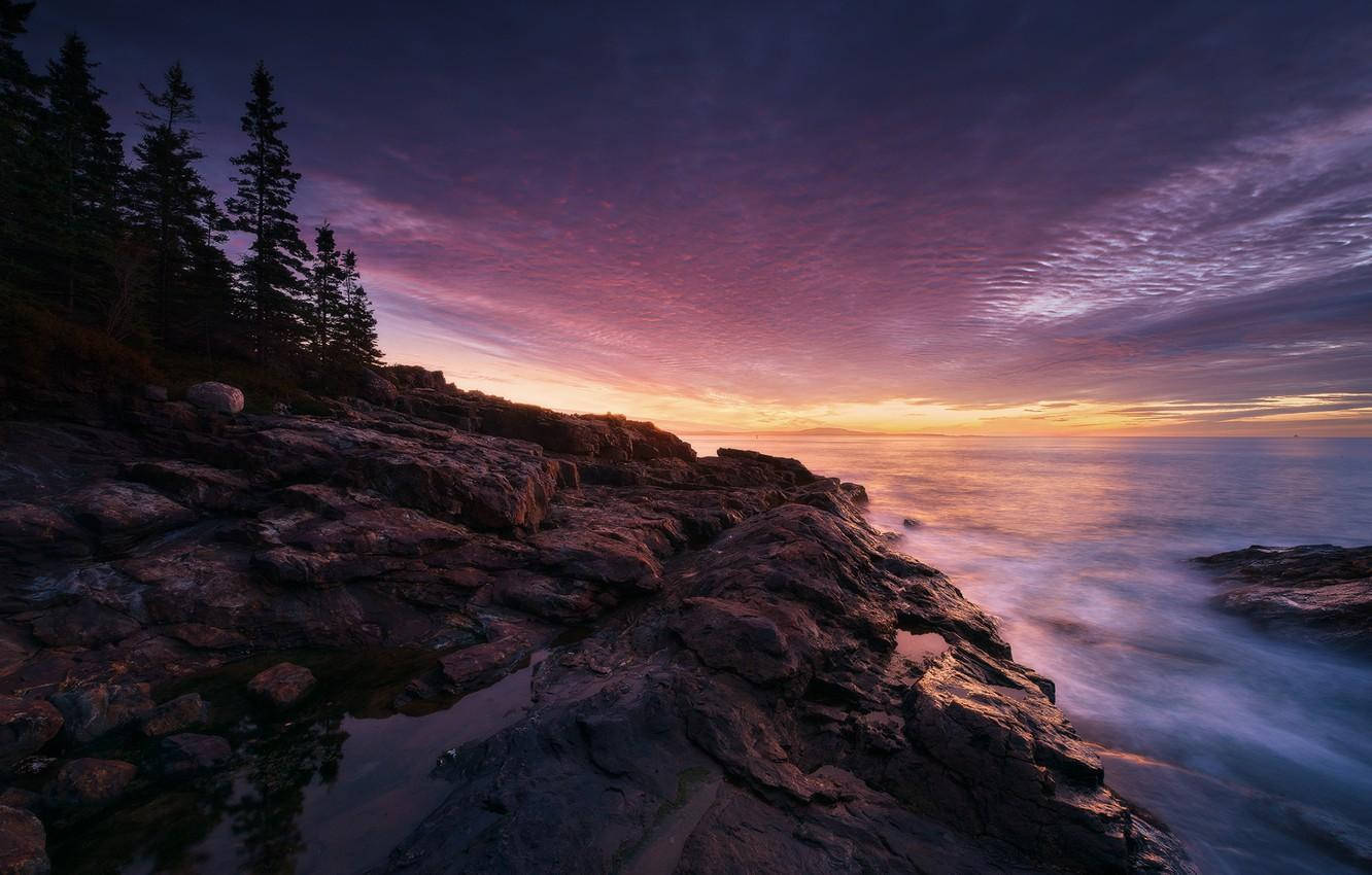 Captivating Beauty Of Acadia National Park Wallpaper