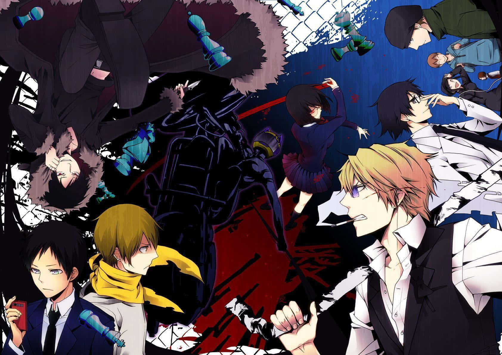 Captivating City Life In Ikebukuro, Durarara! Wallpaper