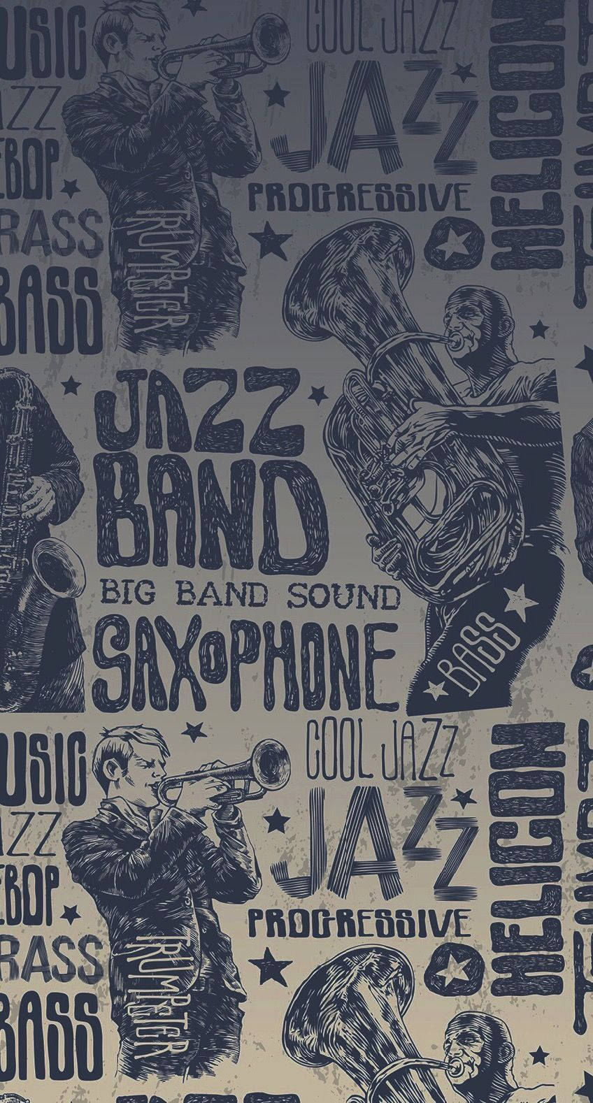 Captivating Classic Jazz Poster Wallpaper