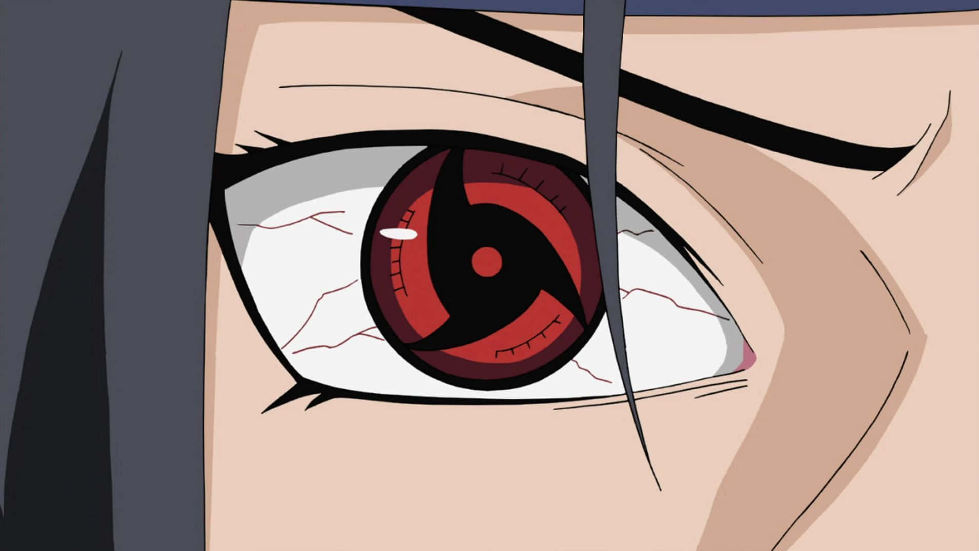 Captivating Mangekyou Sharingan Eye Design Wallpaper