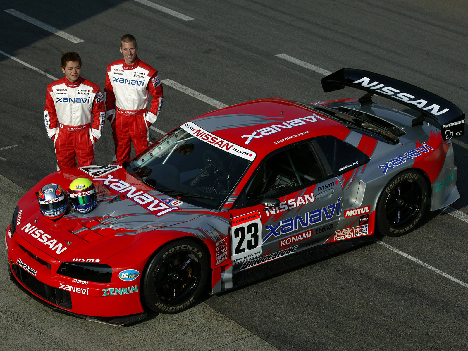 Captivating Shot Of Skyline Car In 2003 Championship Wallpaper