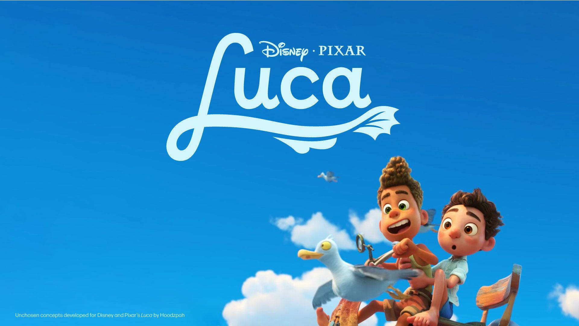 Captivating Underwater Adventure In Disney's Luca Wallpaper