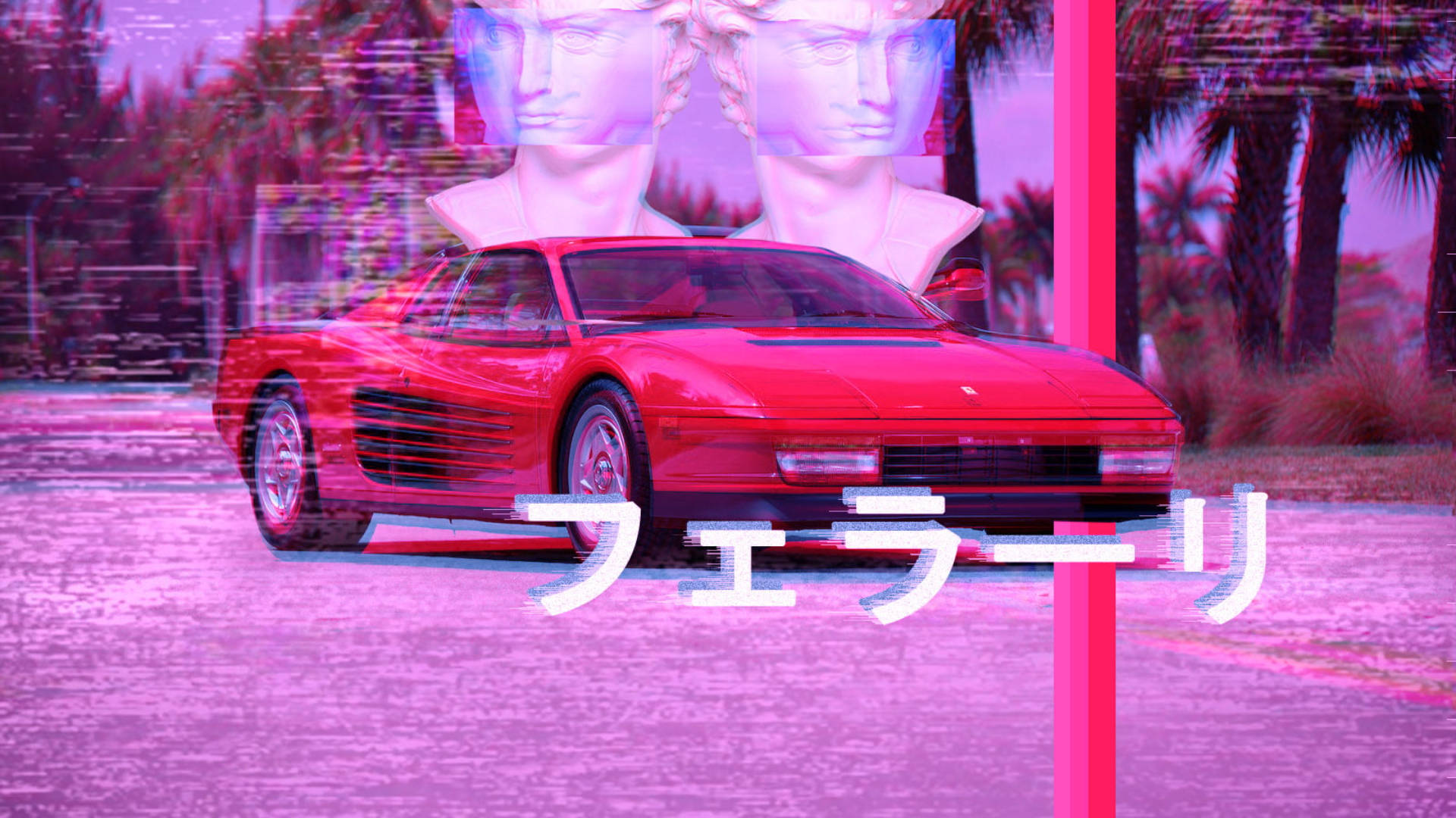 Car Purple Aesthetic Tumblr Laptop Wallpaper