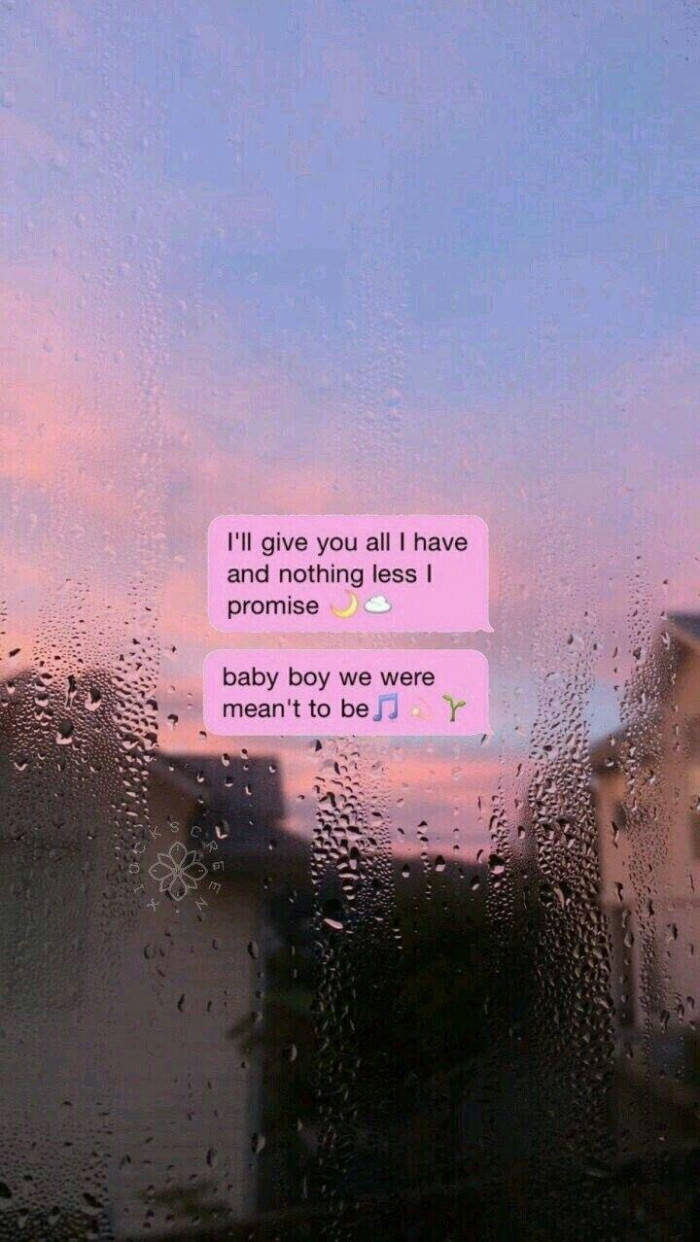 Car Window Aesthetic Tumblr Quotes Wallpaper