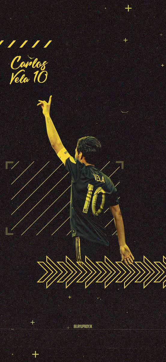 Carlos Vela Los Angeles Fc Number 1 Wallpaper