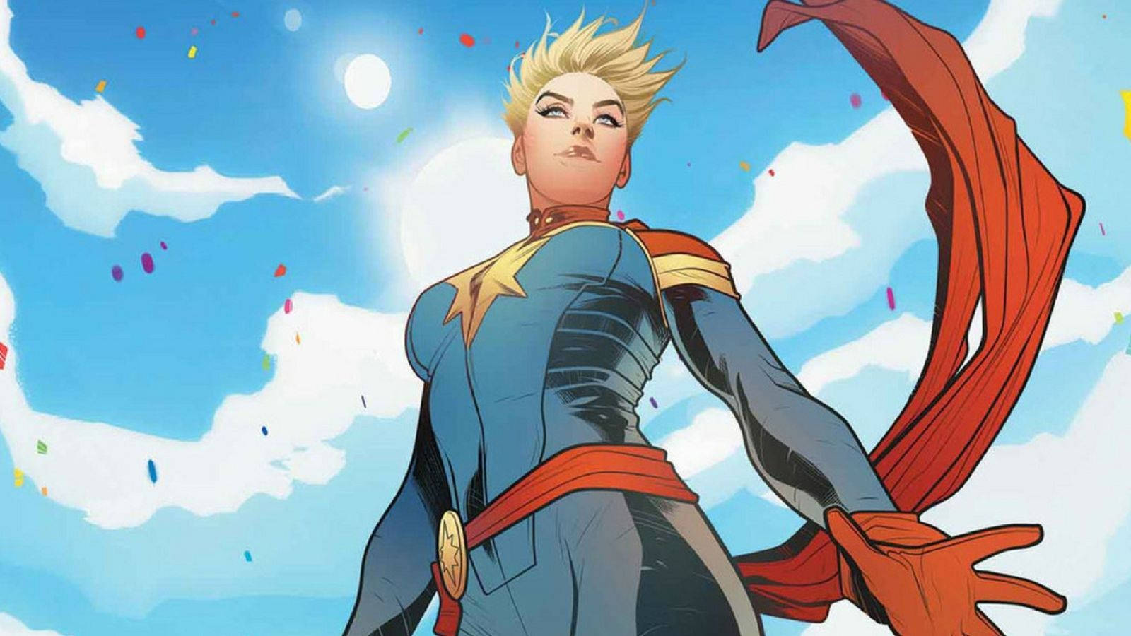 Carol Danvers As Captain Marvel Wallpaper