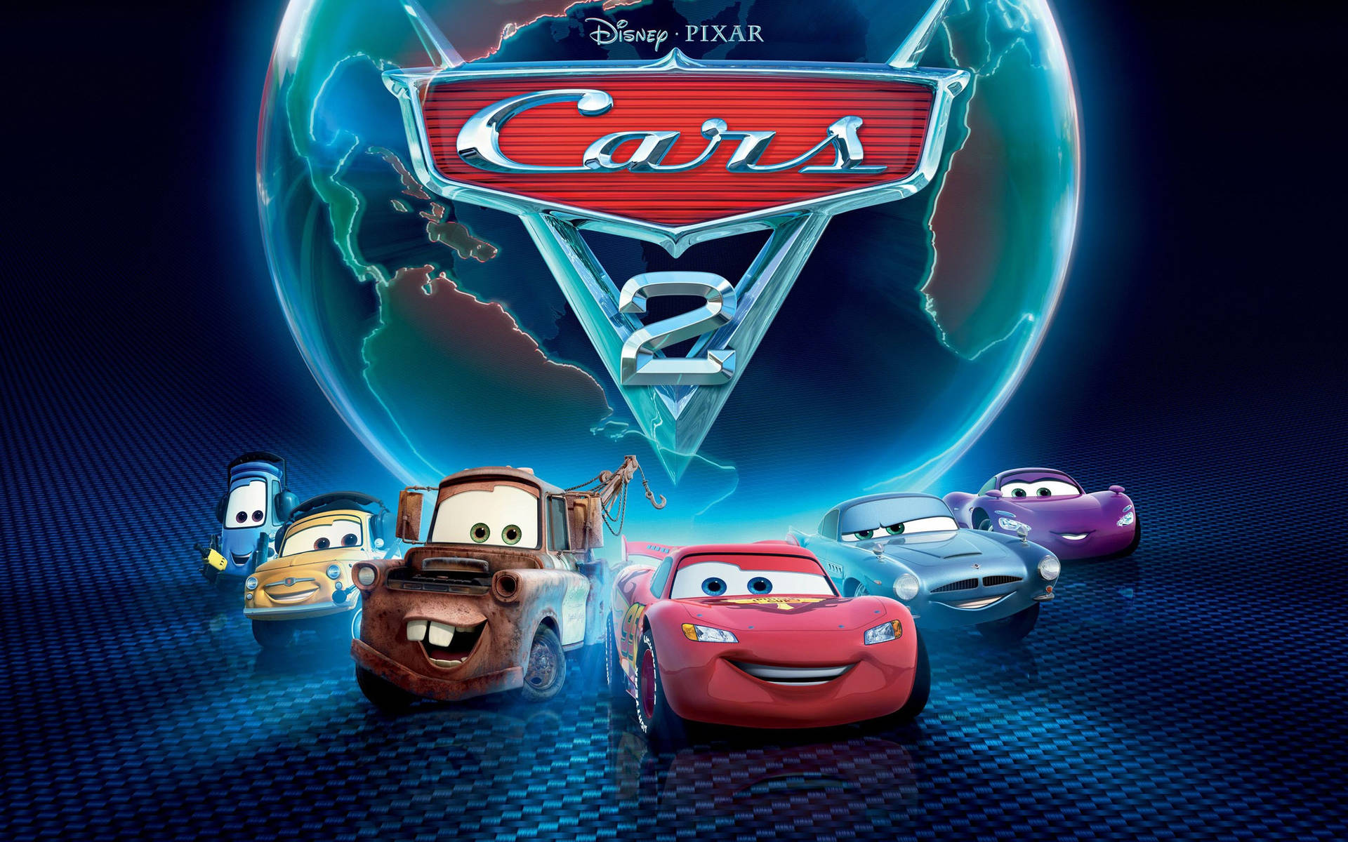 Cars 2 Movie Poster Wallpaper