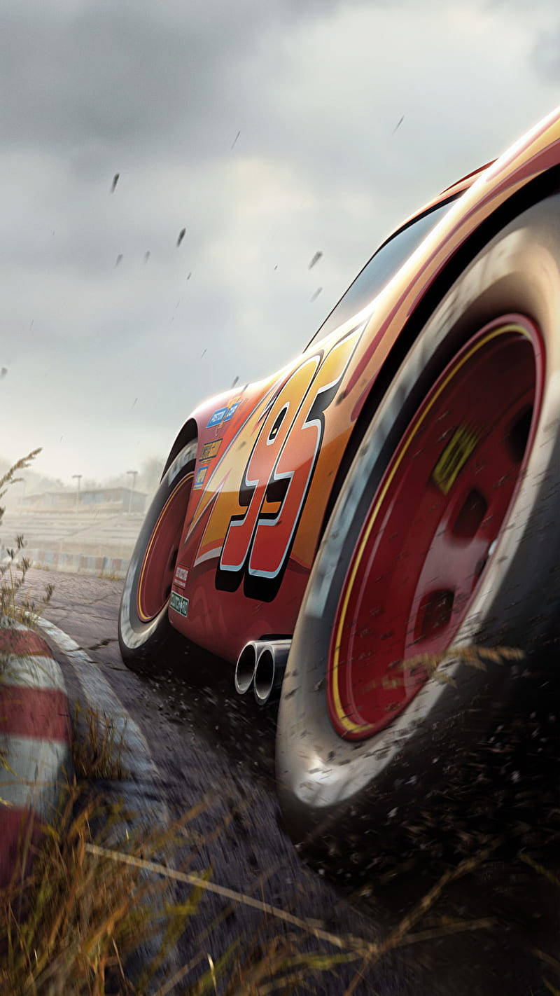 Cars Rainy Race Wallpaper