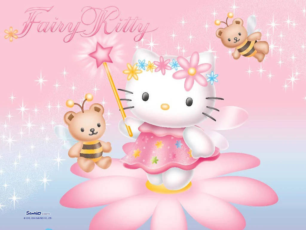 Cartoon Fairy Hello Kitty Pfp Wallpaper