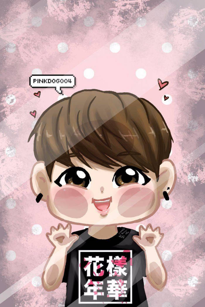 Cartoon Jin Bts Cute Wallpaper