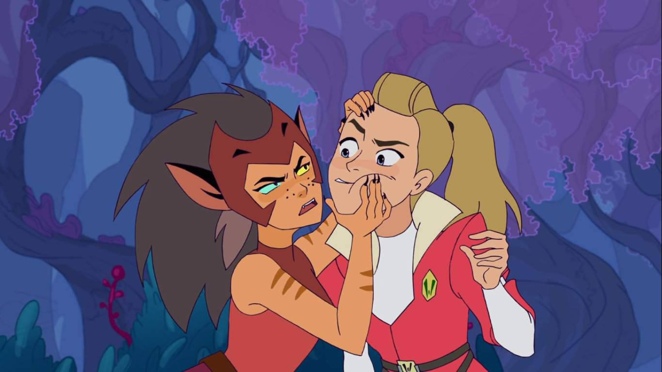 Catradora Ship Adorable Skinship Wallpaper