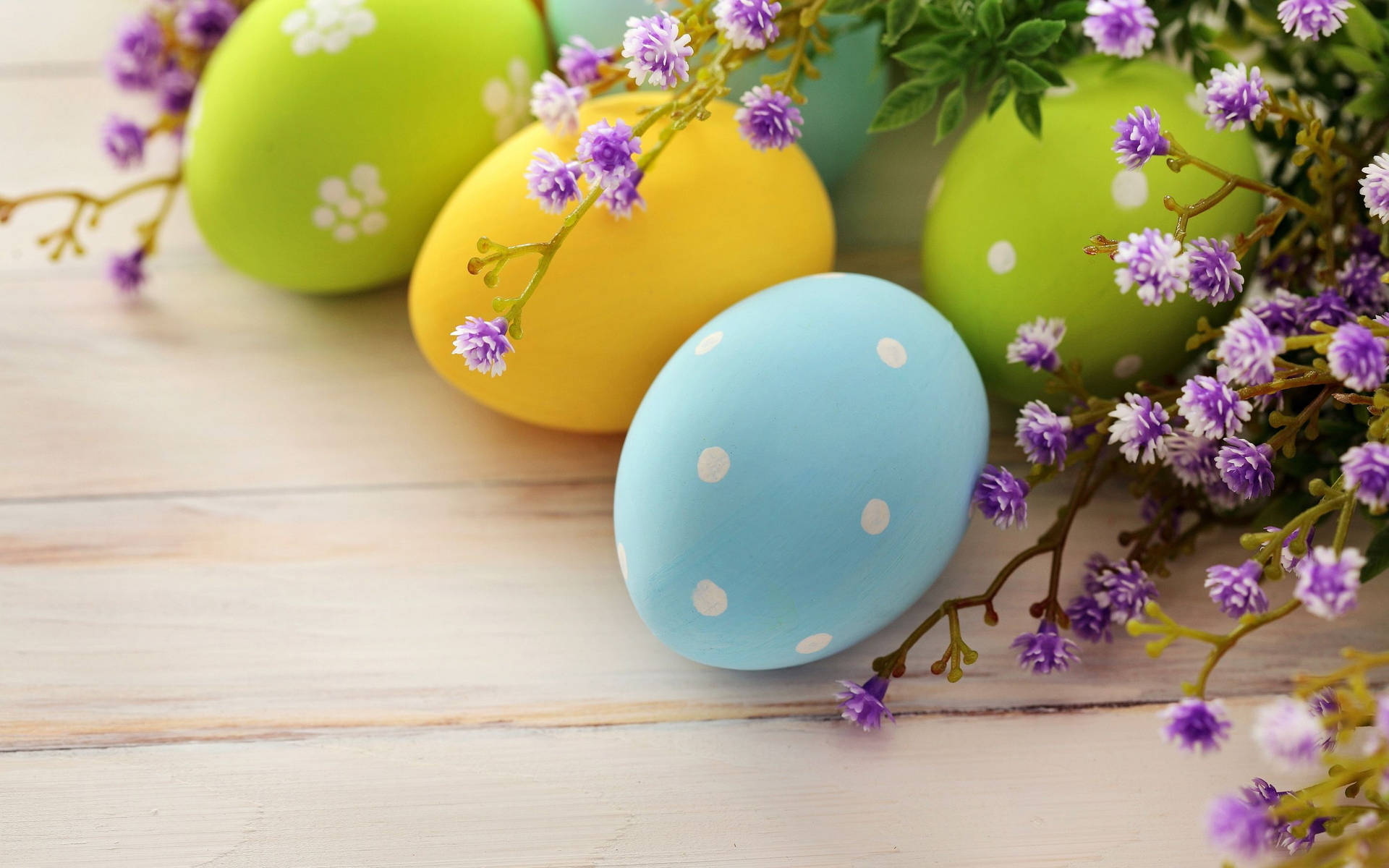 Celebrate Easter With Nature's Beauty Wallpaper