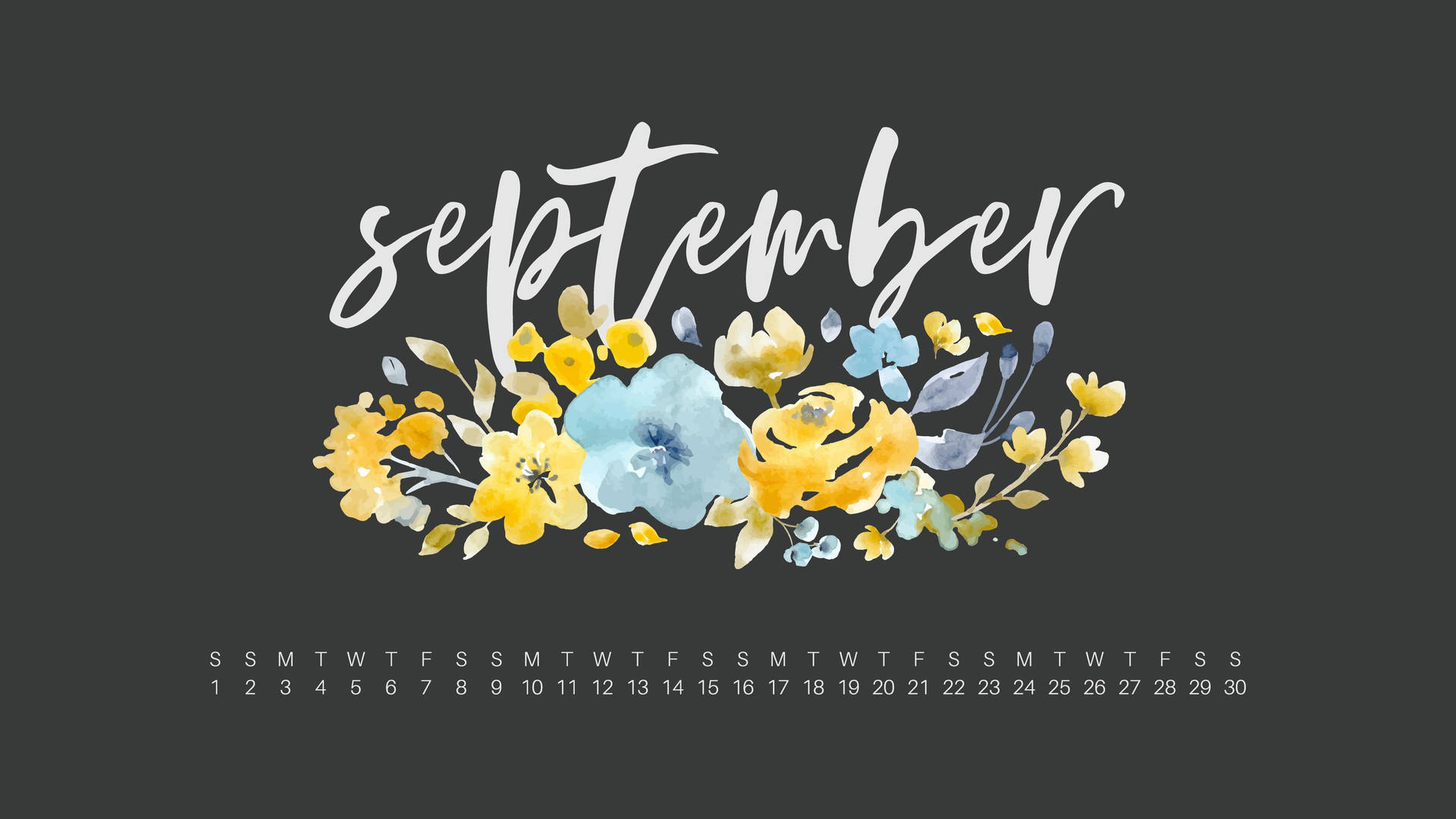 Celebrate The Crisp Mornings Of September With Flowers! Wallpaper