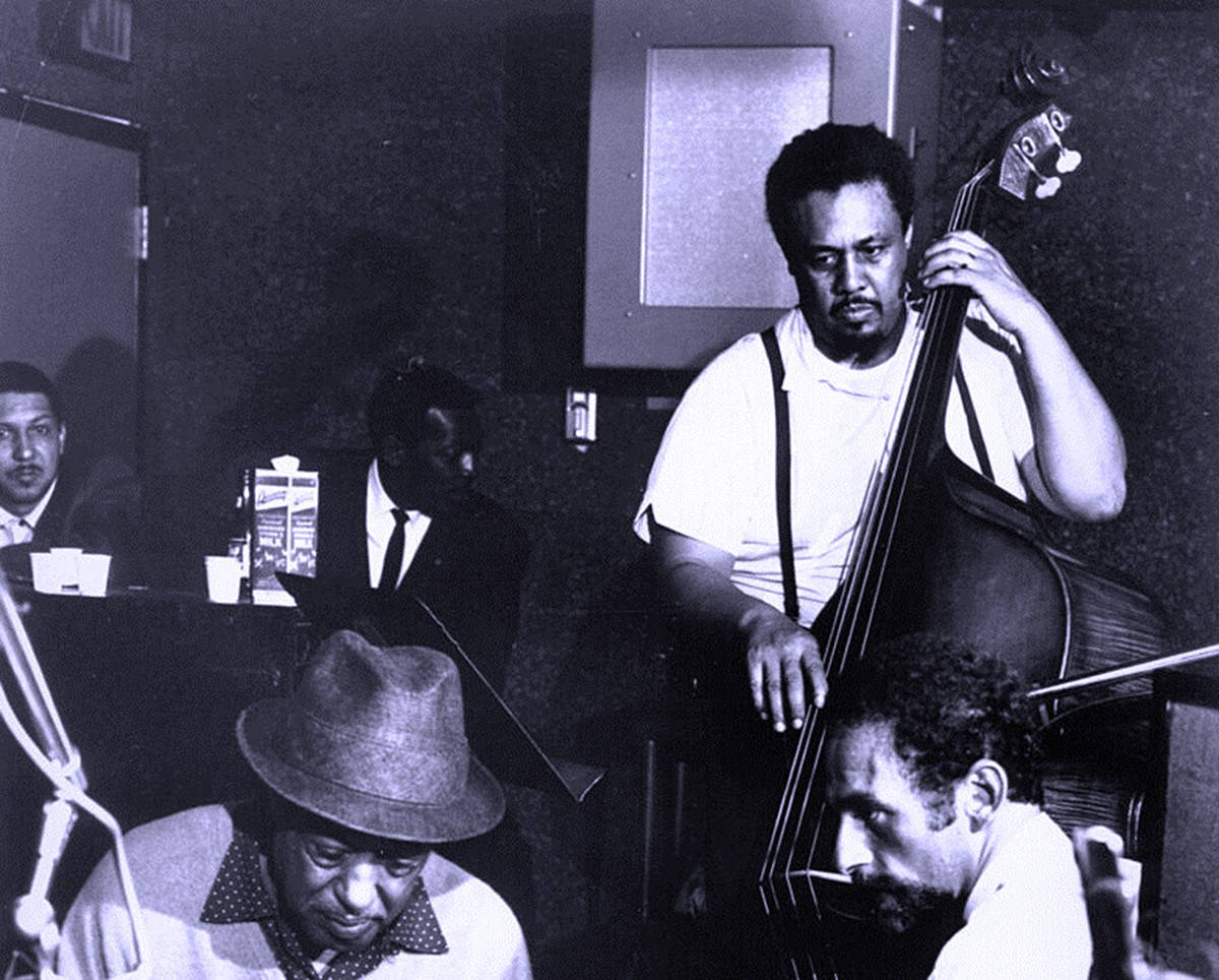 Charles Mingus Restored Photo Wallpaper