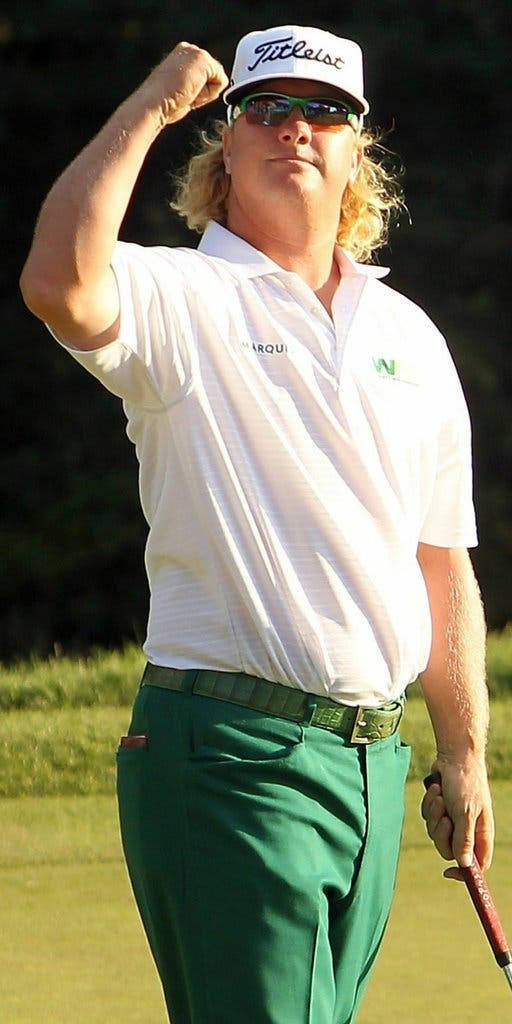 Charley Hoffman Doing Fist Pump Wallpaper