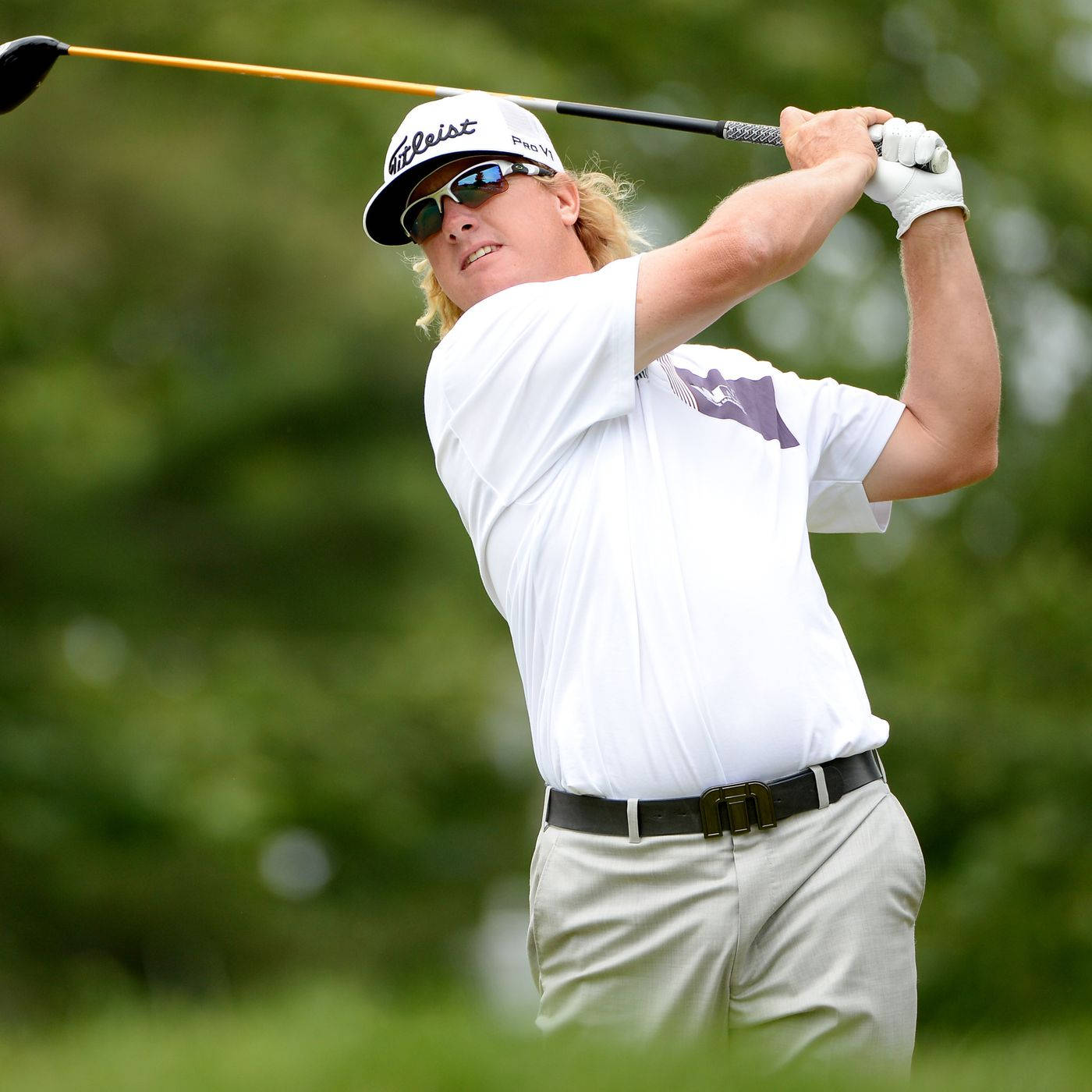 Charley Hoffman In White Shirt Portrait Wallpaper