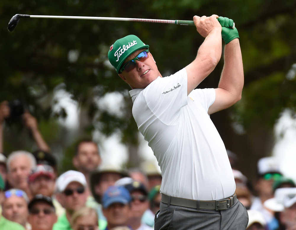 Charley Hoffman Swinging His Golf Club Wallpaper